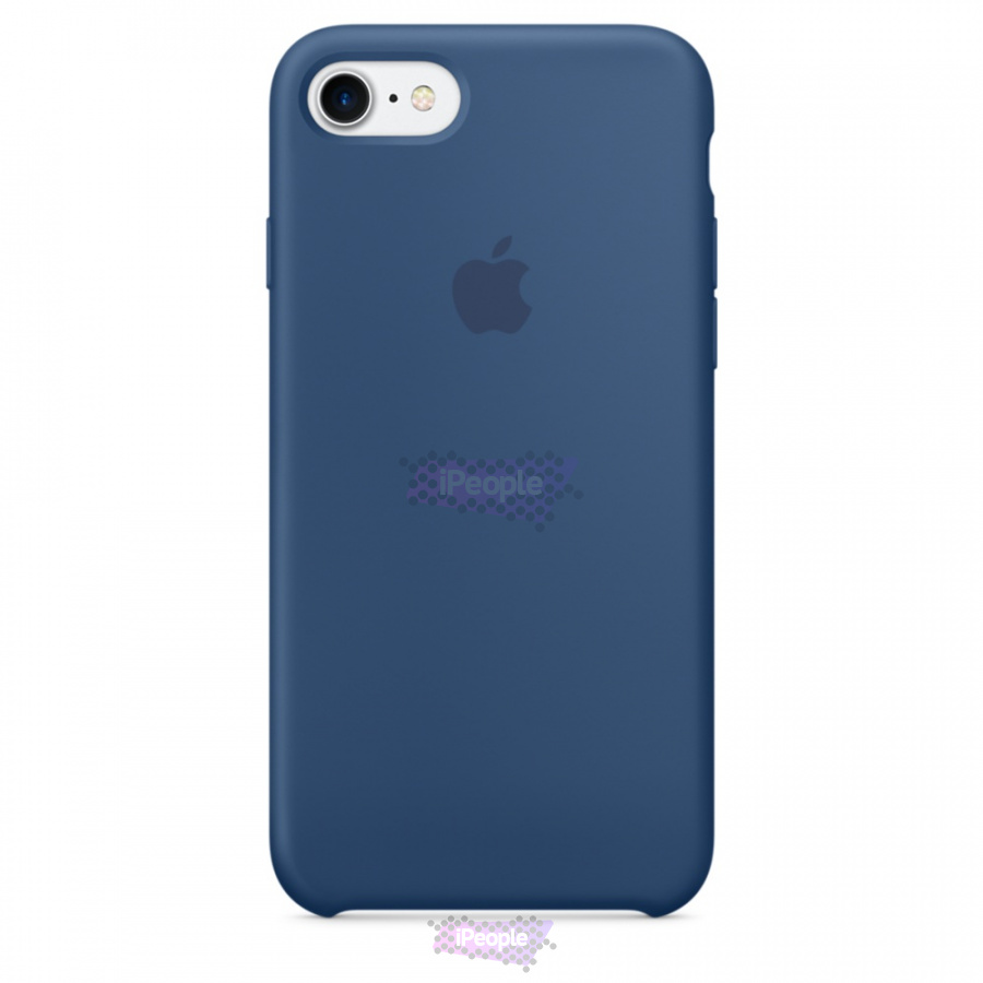 Фото Оригинальный чехол Apple iPhone 7 / 8 Silicone Case (MMWW2ZM/A), Ocean Blue, Синий