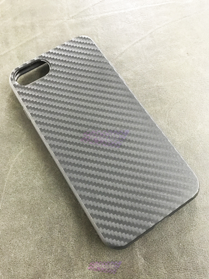 Фото Чехол Carbon Effect для iPhone 7, Чёрный