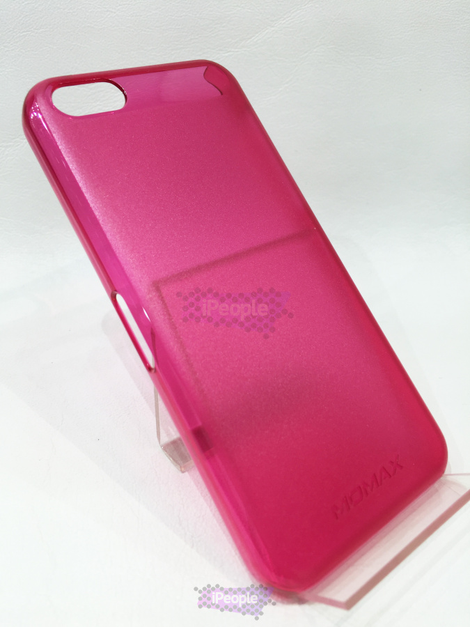 Фото Накладка для iPhone 5C Momax Clear Breeze Case, Красный