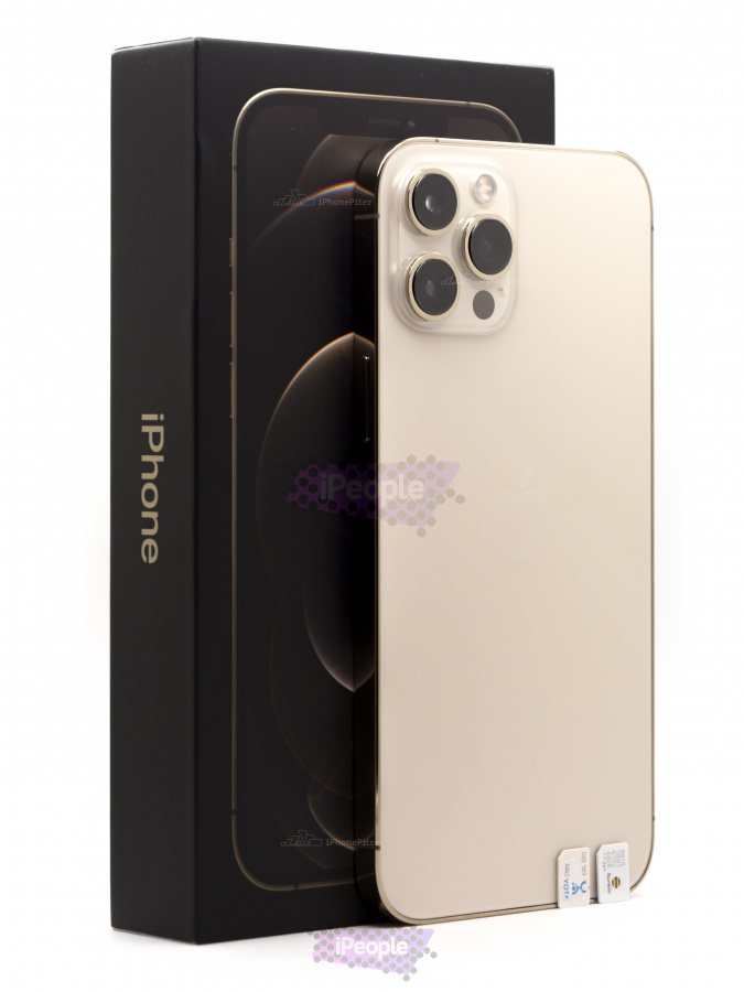 Фото Купить Apple iPhone 12 Pro Max 256Gb Dual Sim, модель 2412, <br> Gold (Золотистый) по низкой цене в Москве