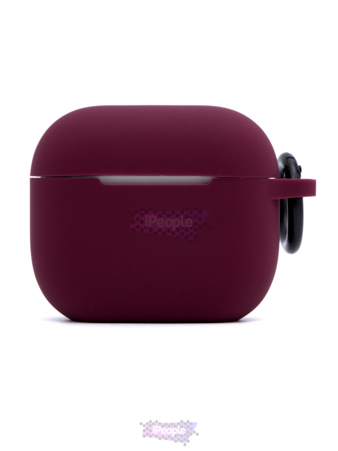 Фото Купить Чехол VLP Silicone case для AirPods 3 Тёмно-бордовый по низкой цене в Москве