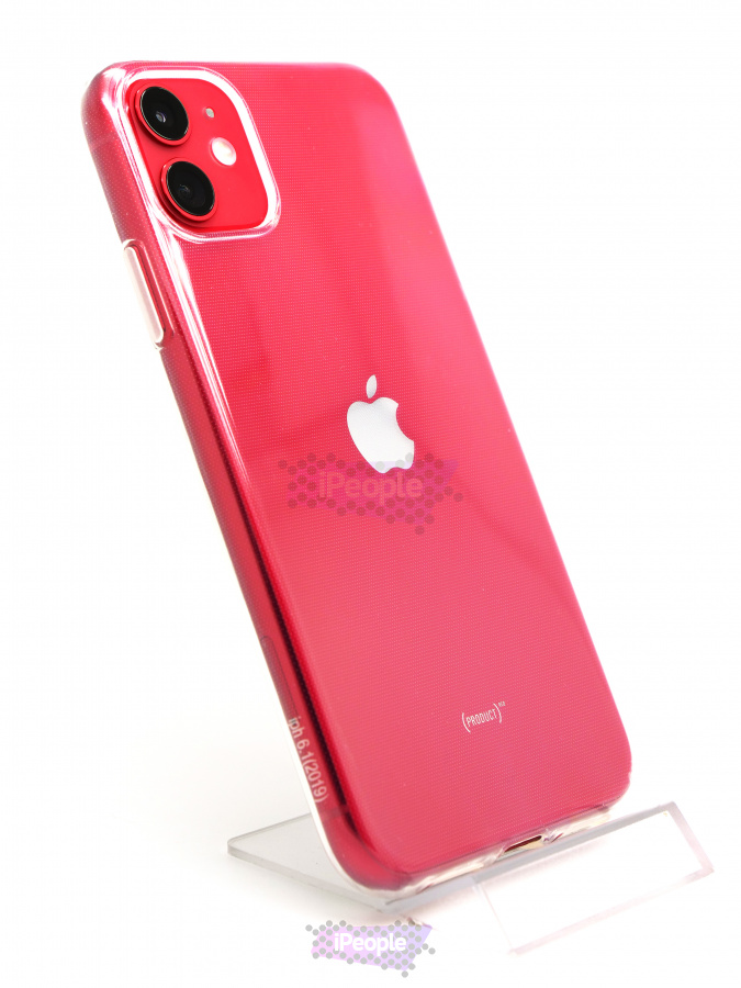 Фото Ультратонкий силиконовый чехол Brauffen с защитой камеры для iPhone 11, Прозрачный