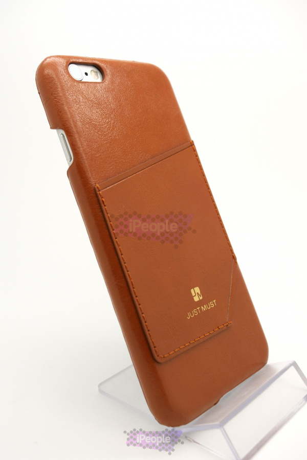 Фото Чехол Just Must Chic для iPhone 6s / 6, Коричневый