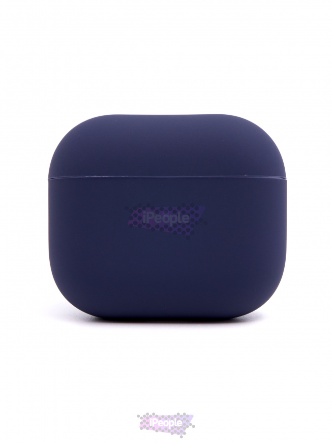Фото Купить Чехол uBear Touch case для AirPods 3 (Тёмно-синий) по низкой цене в Москве