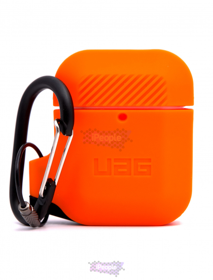 Фото Чехол UAG Weather Proof с карабином для AirPods 1/2, Оранжевый