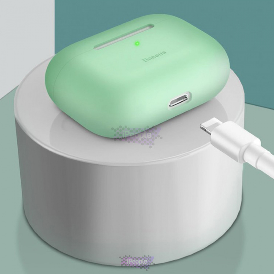 Фото Чехол Baseus Super Thin для AirPods Pro Мятный, Мятный