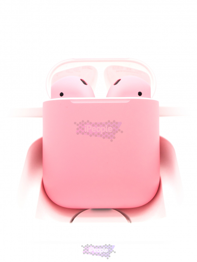 Фото Купить Беспроводные наушники Apple AirPods 2 (Бледно-розовый) по низкой цене в Москве