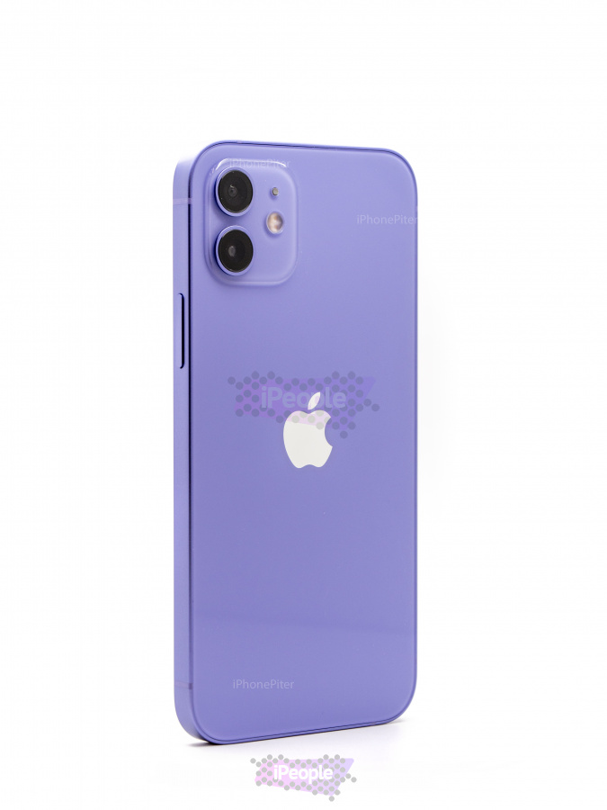 Фото Купить Apple iPhone 12 128Gb<br> Purple (Фиолетовый) без коробки и кабеля по низкой цене в Москве