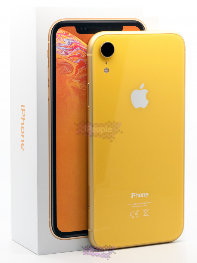 Фото Купить Apple iPhone XR 128Gb<br> Yellow (Желтый) по низкой цене в Москве