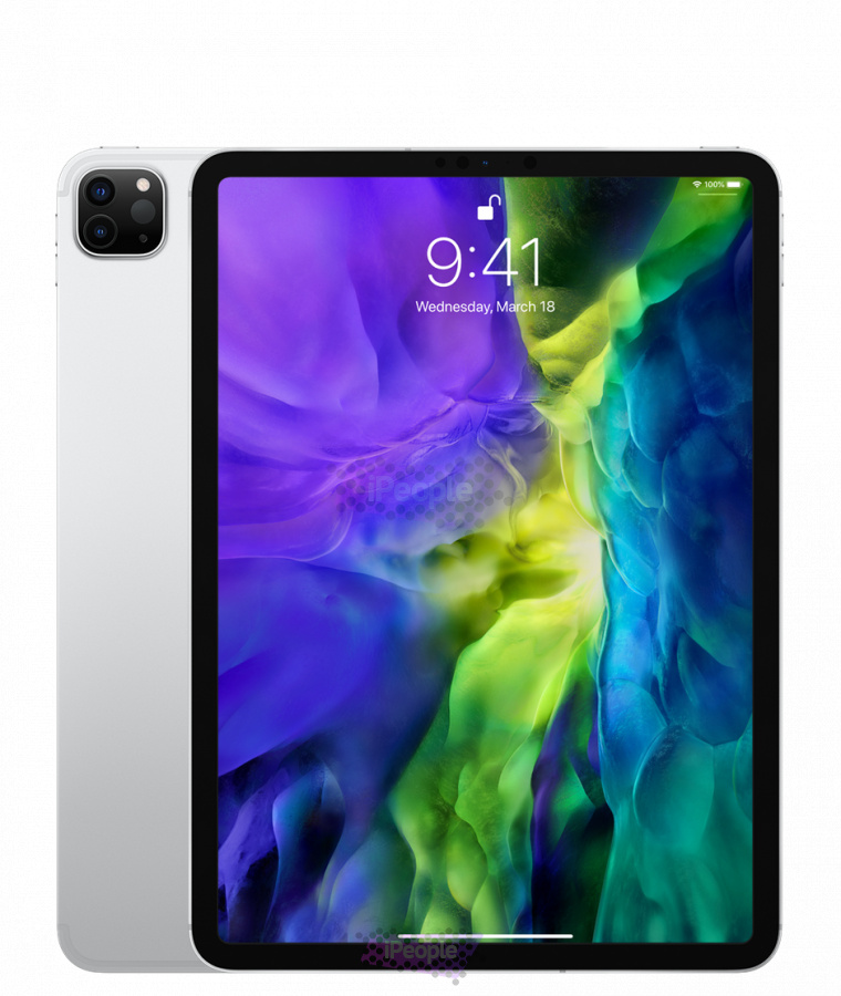 Фото Купить iPad Pro 2020 11 дюймов Wi-Fi + Cellular 1Tb Silver () по низкой цене в Москве