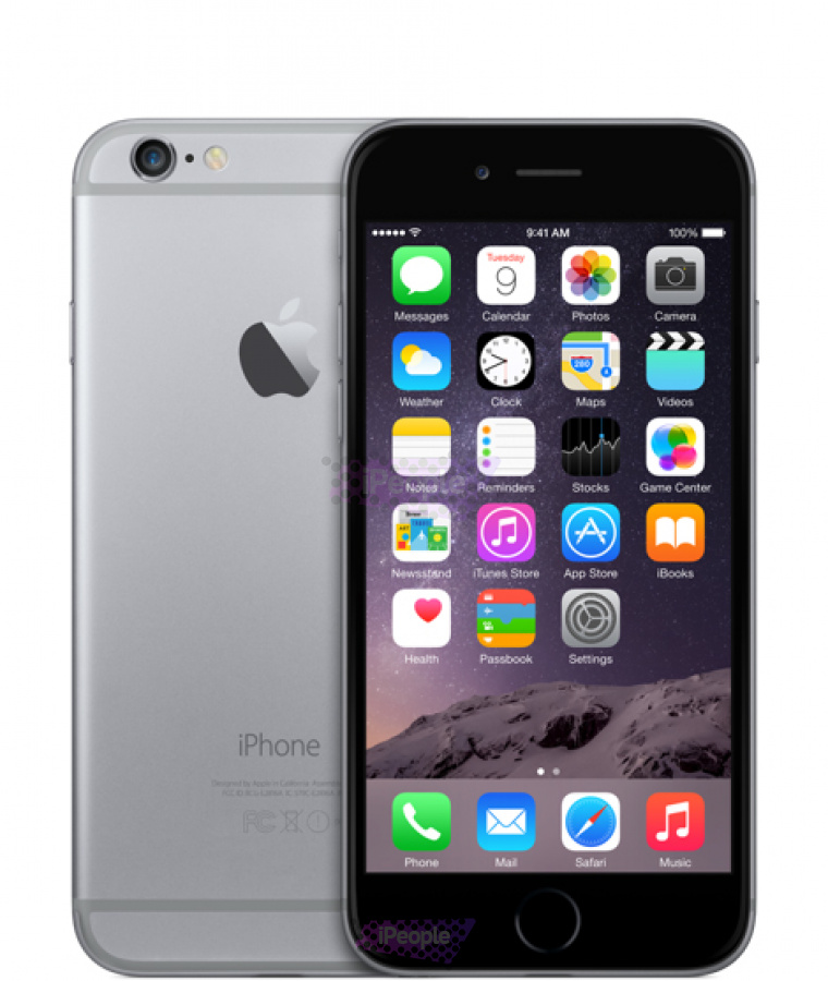 Фото Купить Apple iPhone 6 16Gb<br> Space Gray (FG472RU/A) по низкой цене в Москве
