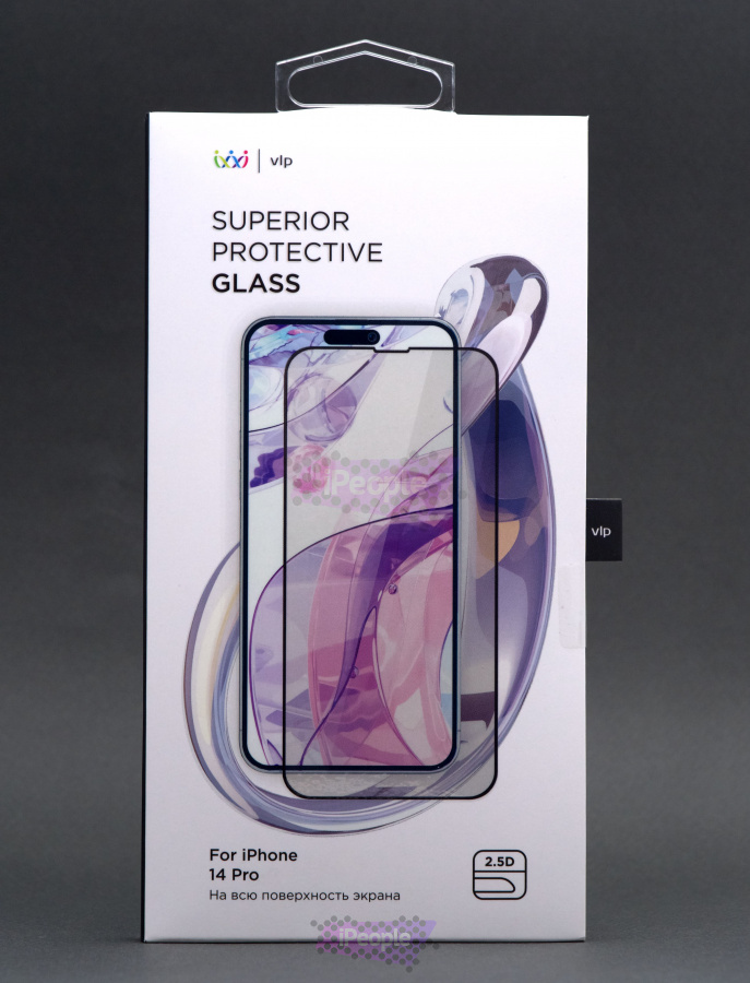 Фото Купить Защитное стекло VLP 2.5D для iPhone 14 Pro по низкой цене в Москве
