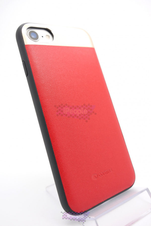 Фото Comma Vivid Leather Case для iPhone 8 / 7, Красный