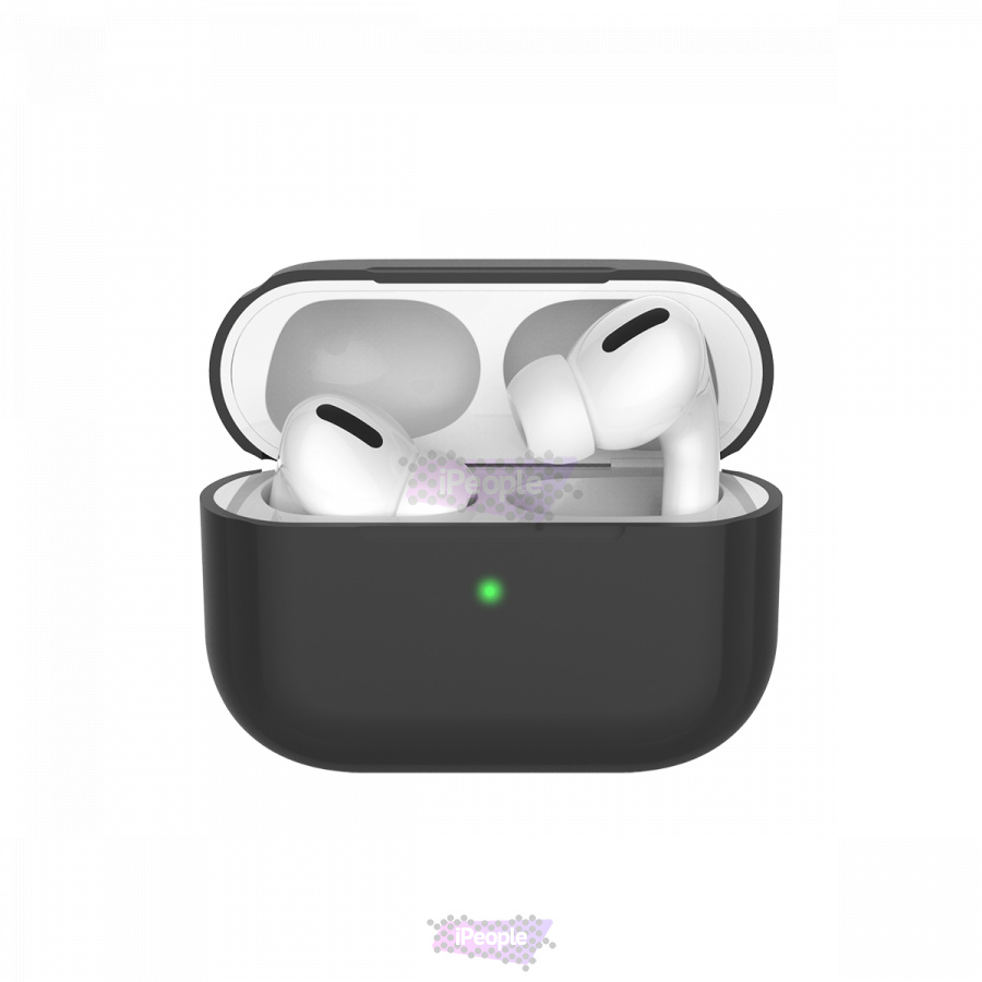 Фото Силиконовый чехол для AirPods Pro, Чёрный
