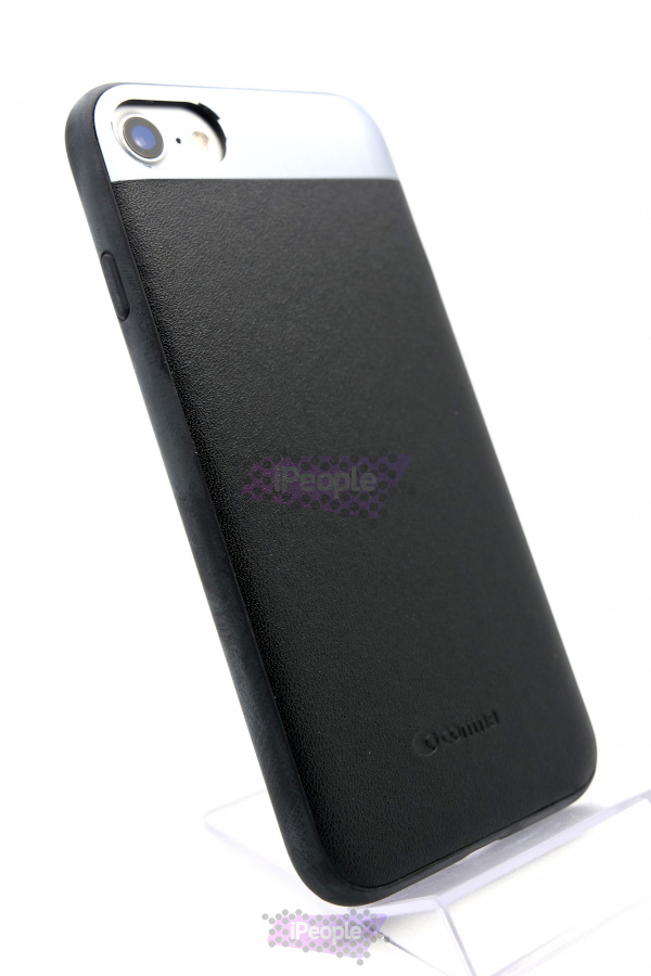 Фото Comma Vivid Leather Case для iPhone 8 / 7, Чёрный