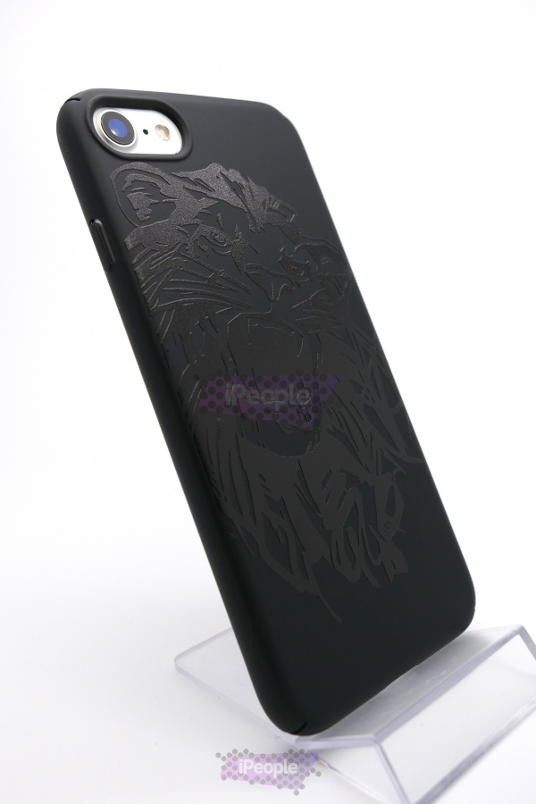 Фото Чехол Deppa ArtCase для iPhone 8 / 7, Black Лев, Чёрный