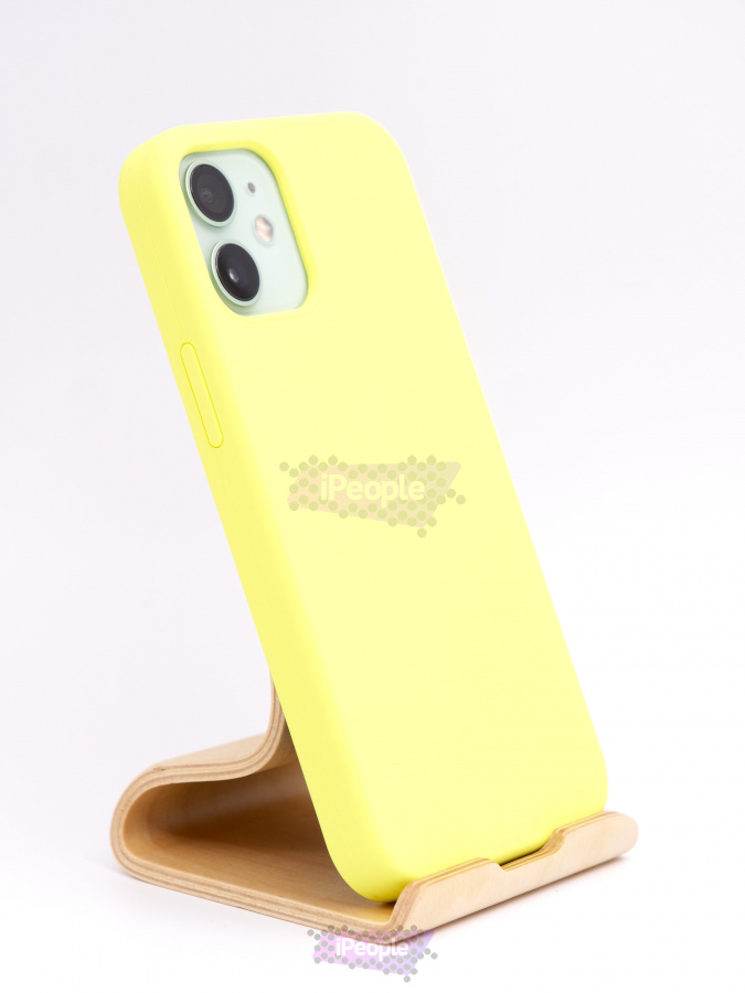 Фото Силиконовый чехол Candy для iPhone 12 mini, Желтый