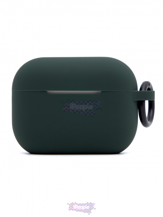 Фото Купить Чехол VLP Silicone case для AirPods Pro 2 Тёмно-зелёный по низкой цене в Москве