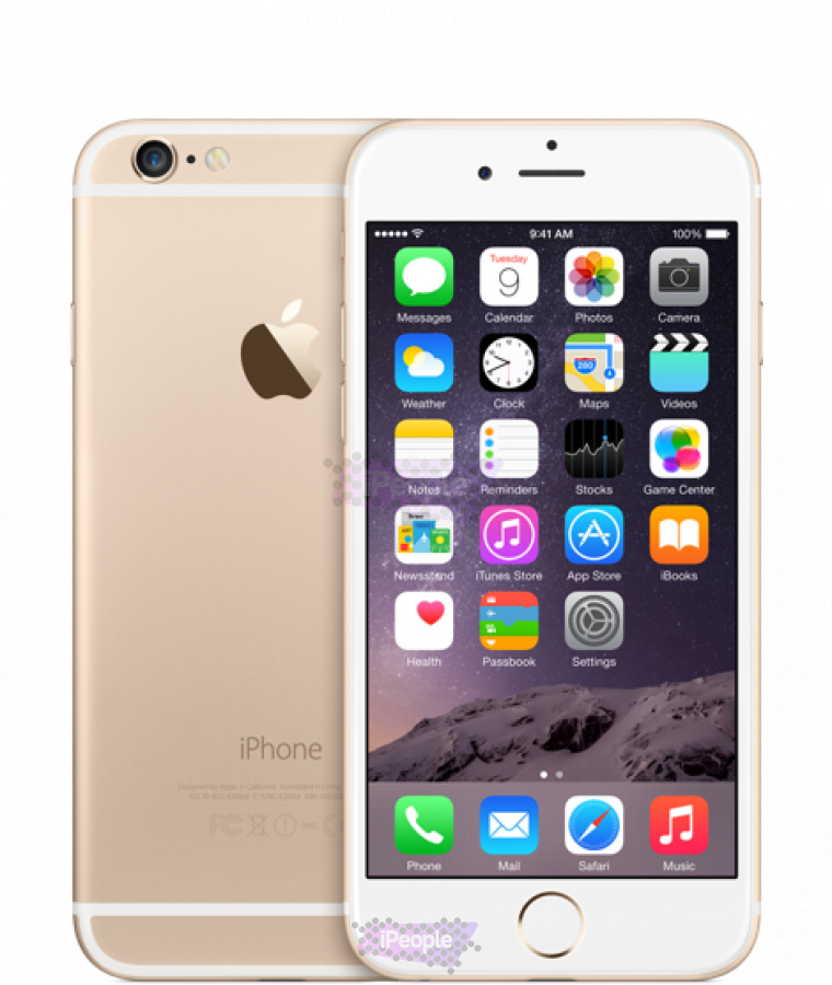 Фото Купить Apple iPhone 6 32Gb<br> Gold без аксессуаров и коробки по низкой цене в Москве