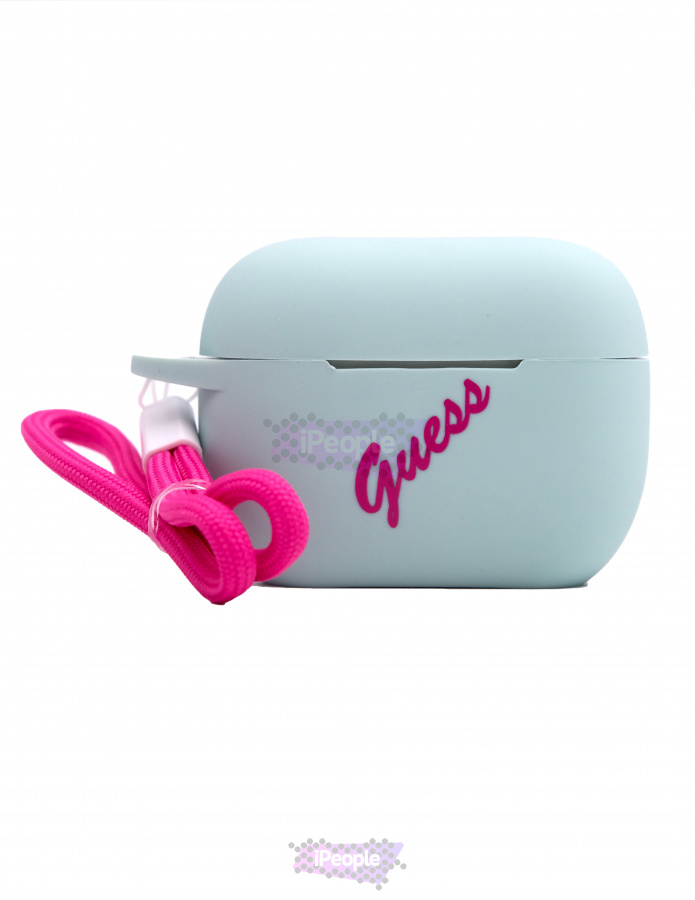 Фото Чехол Guess для AirPods Pro, Голубой