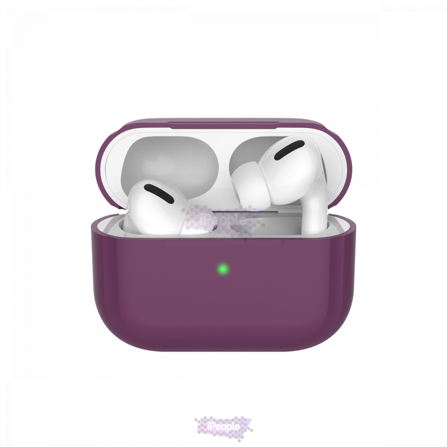 Фото Силиконовый чехол для AirPods Pro, Фиолетовый