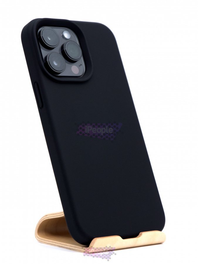 Фото Чехол VLP Silicone case для iPhone 14 Pro Max, Чёрный