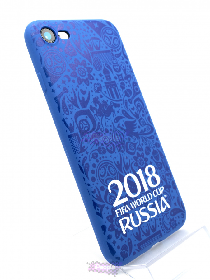 Фото Чехол Deppa FIFA World Cup 2018 для iPhone 8 / 7, Синий