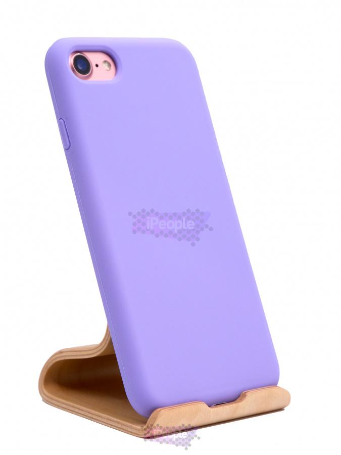 Фото Силиконовый чехол Candy для iPhone SE / 8 / 7, Сиреневый