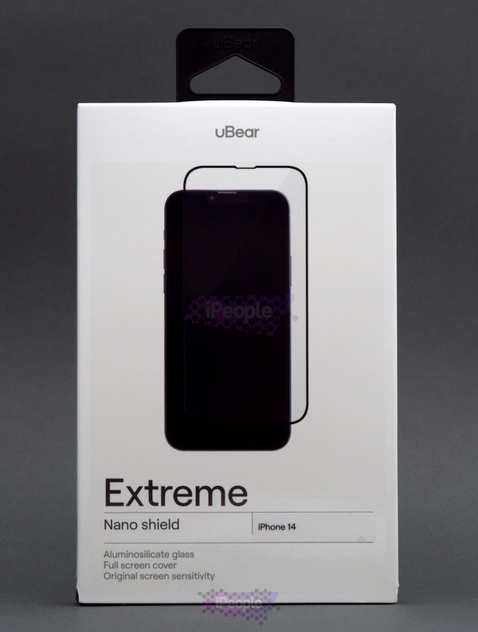 Фото Купить Защитное стекло uBear EXTREME для iPhone 14 по низкой цене в Москве