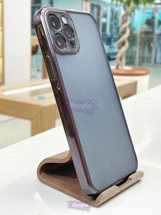 Фото Силиконовый чехол для iPhone 12 Pro, Чёрный
