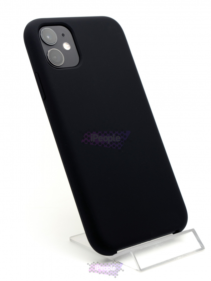 Фото Силиконовый чехол Candy для iPhone 11, Чёрный