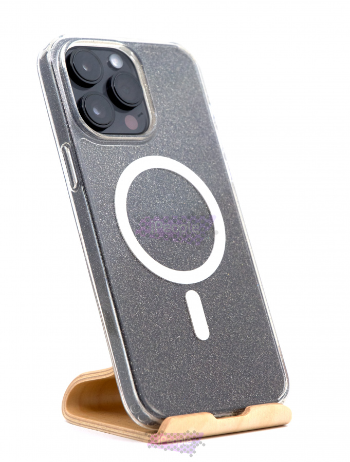 Фото Чехол VLP Starlight case with MagSafe для iPhone 14 Pro Max, Прозрачный