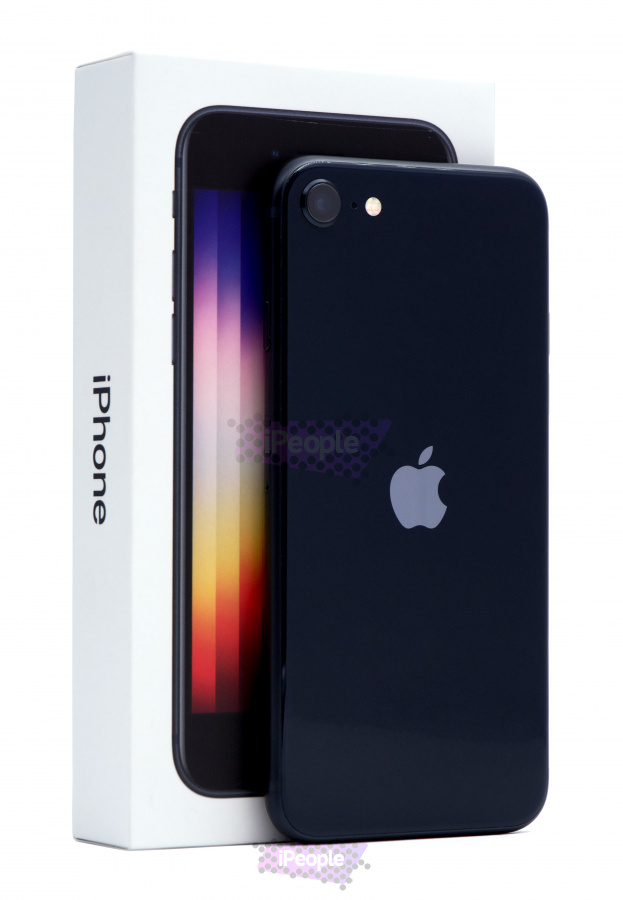 Фото Купить Apple iPhone SE (2022) 128Gb<br> Midnight (Тёмная ночь) по низкой цене в Москве