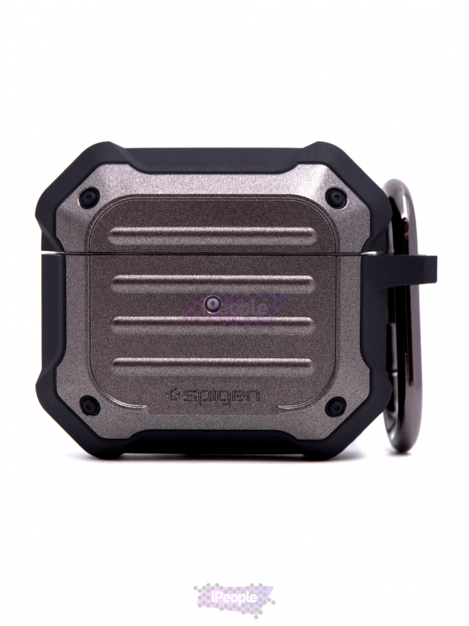 Фото Купить Чехол Spigen Tough Armor с карабином для AirPods 3 по низкой цене в Москве