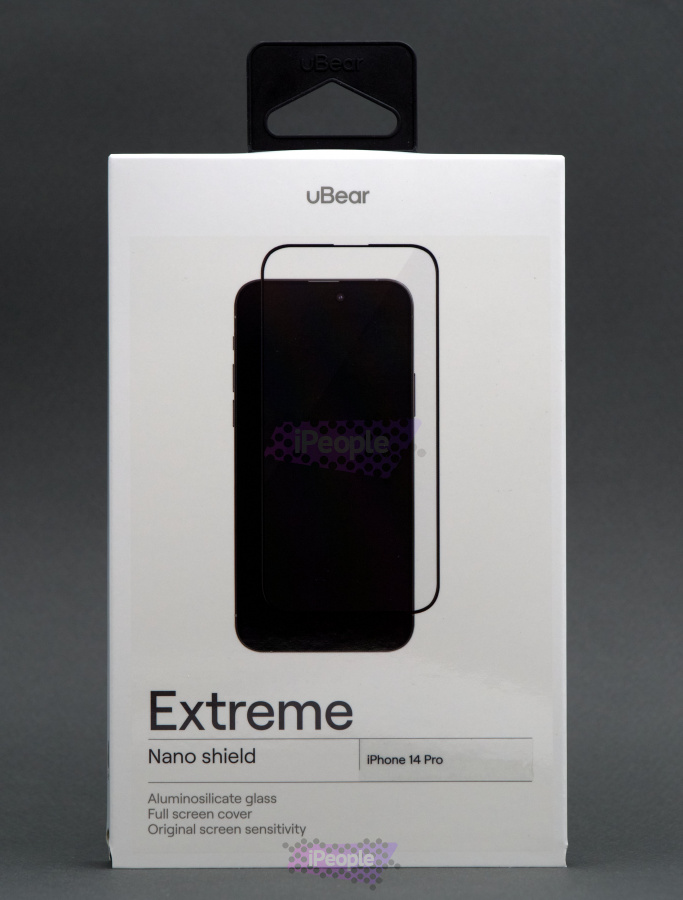 Фото Купить Защитное стекло uBear EXTREME для iPhone 14 Pro по низкой цене в Москве