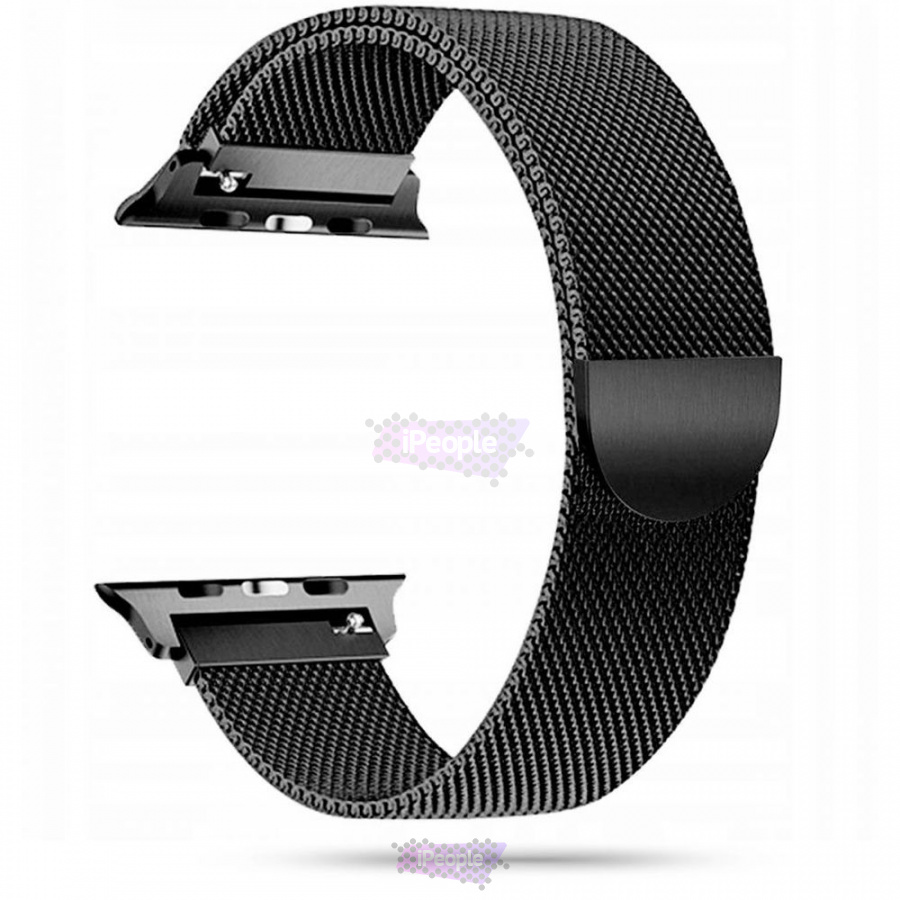 Фото Купить Ремешок Tech-Protect Milanese Band для Apple Watch 38 / 40 / 41 мм Чёрный по низкой цене в Москве