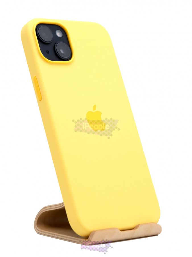 Фото Чехол Apple Silicone Case with MagSafe для iPhone 14 Plus MPTD3, Желтый
