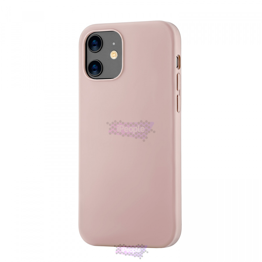 Фото Чехол uBear Touch Case для iPhone 12 Mini, Бледно-розовый