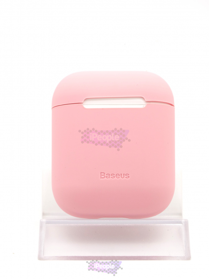 Фото Чехол Baseus 0,8 mm для AirPods, Розовый