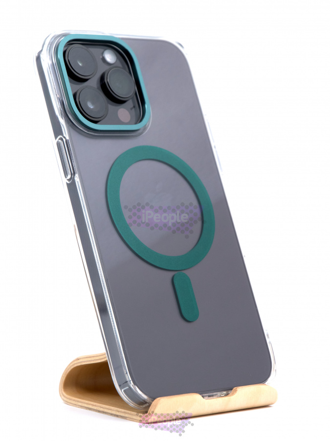 Фото Чехол VLP Line case with MagSafe для iPhone 14 Pro Max, Прозрачный
