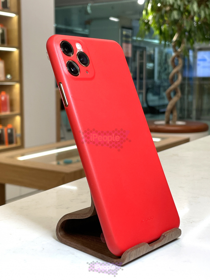 Фото Ультратонкий пластиковый чехол K-DOO для iPhone 11 Pro Max, Красный