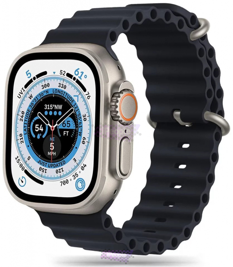 Фото Купить Ремешок Tech-Protect Ocean Band для Apple Watch Ultra Black по низкой цене в Москве