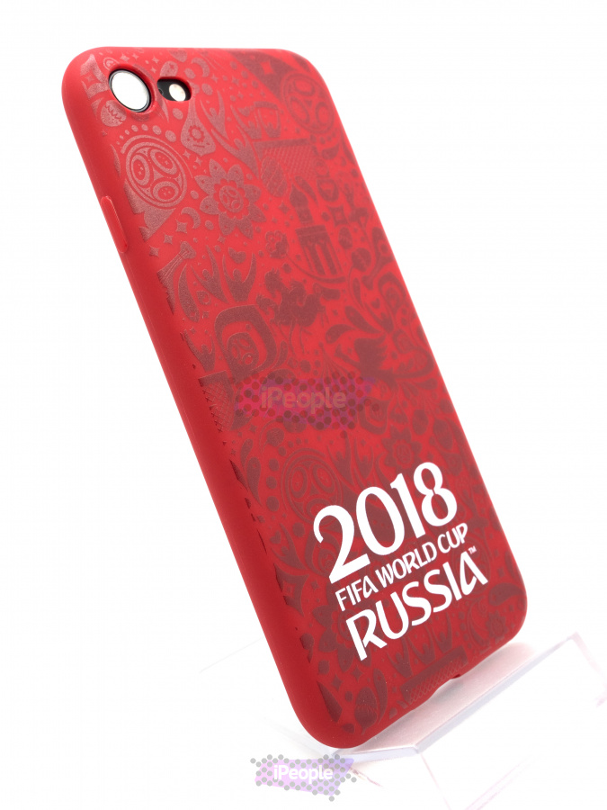 Фото Чехол Deppa FIFA World Cup 2018 для iPhone 8 / 7, Красный