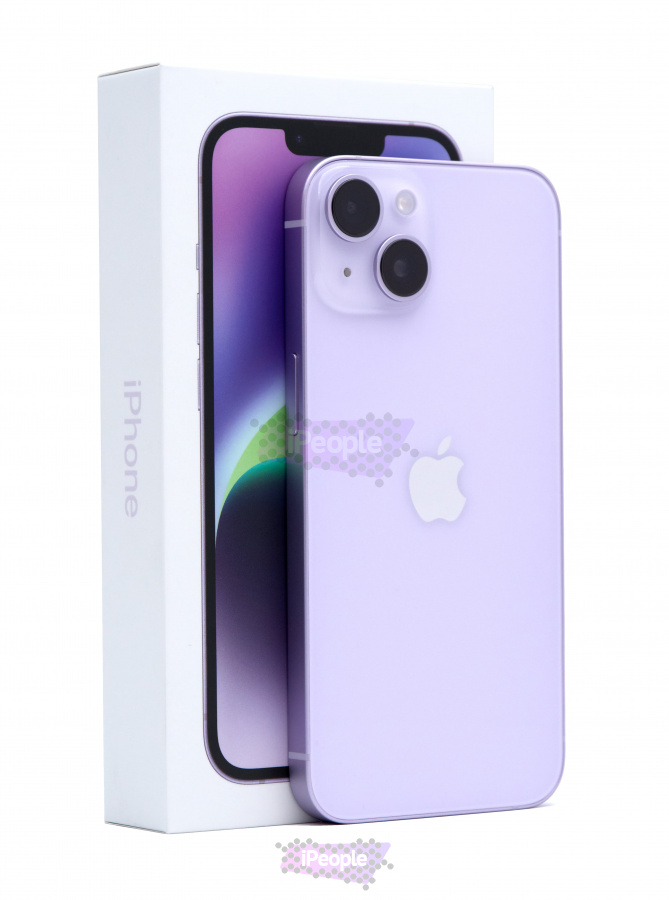 Фото Купить Apple iPhone 14 512Gb<br> Purple (Фиолетовый) Nano-sim + eSim по низкой цене в Москве