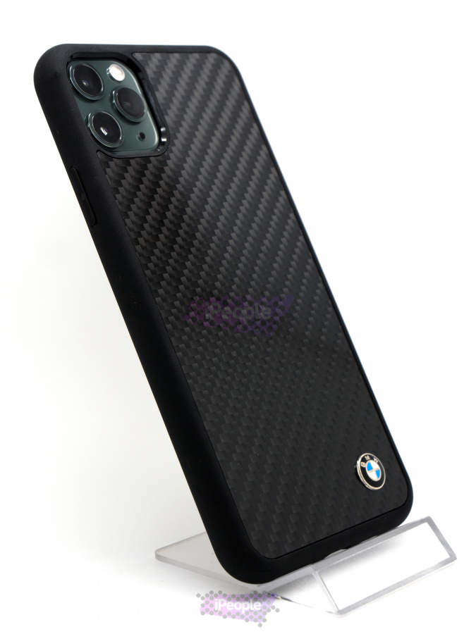 Фото Чехол BMW Carbon для iPhone 11 Pro Max, Чёрный