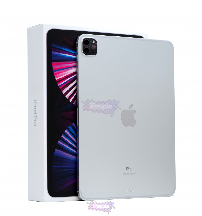 Фото Купить iPad Pro 2021 11 дюймов Wi-Fi + Cellular 128Gb Silver по низкой цене в Москве