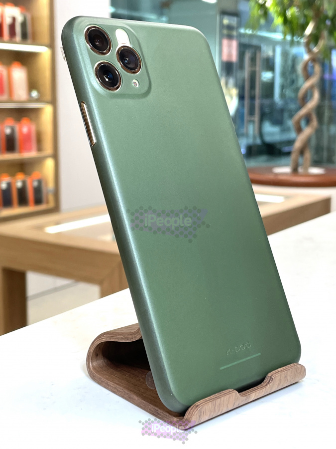 Фото Ультратонкий пластиковый чехол K-DOO для iPhone 11 Pro Max, Зелёный