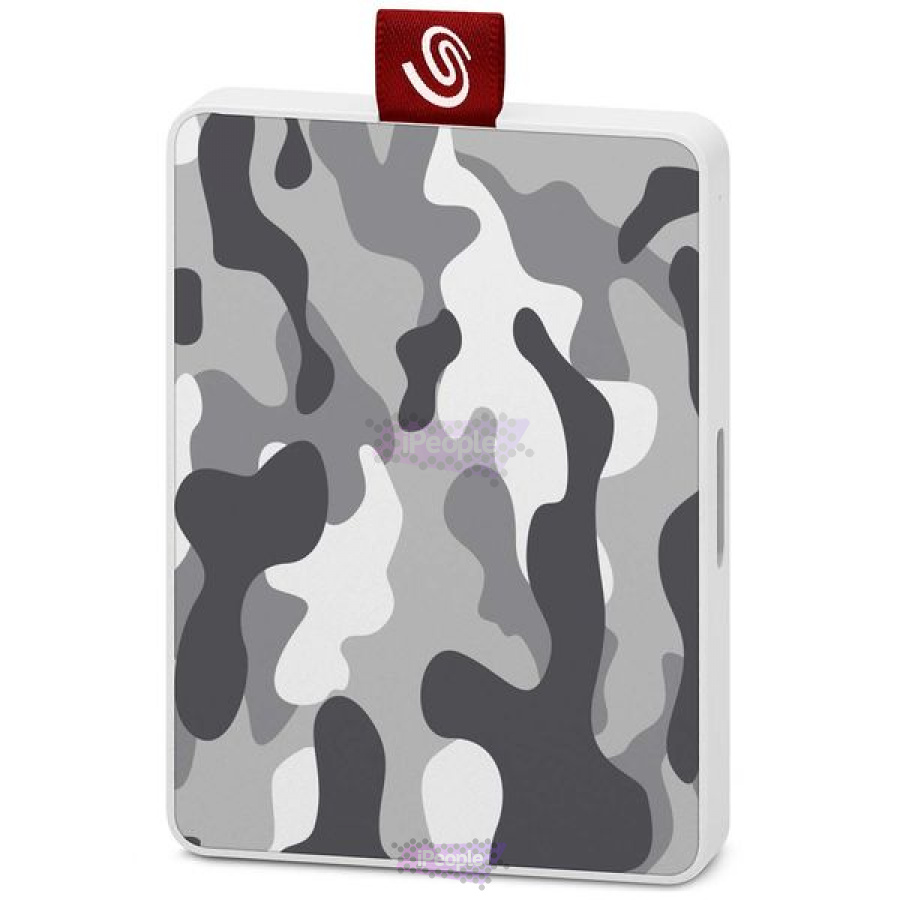 Фото Купить Внешний диск SSD Seagate 500GB One Touch SSD Camo Gray/White (STJE500404) по низкой цене в Москве