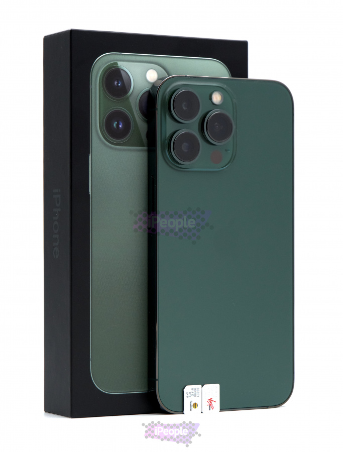 Фото Купить Apple iPhone 13 Pro 256Gb Dual Sim, модель 2639, Alpine Green (Альпийский зелёный) по низкой цене в Москве