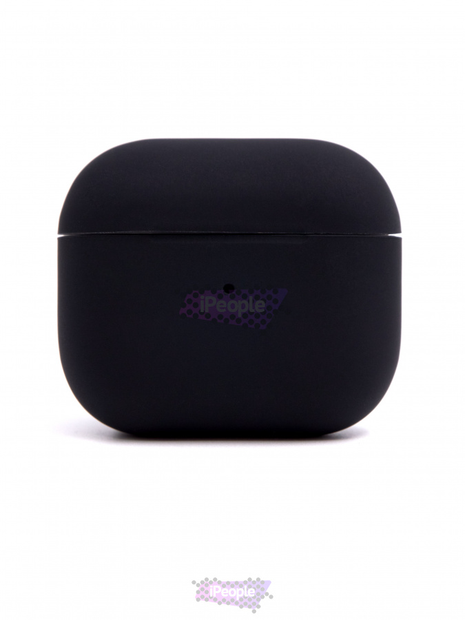Фото Купить Чехол AirPods 3 Silicon Case (Чёрный) по низкой цене в Москве